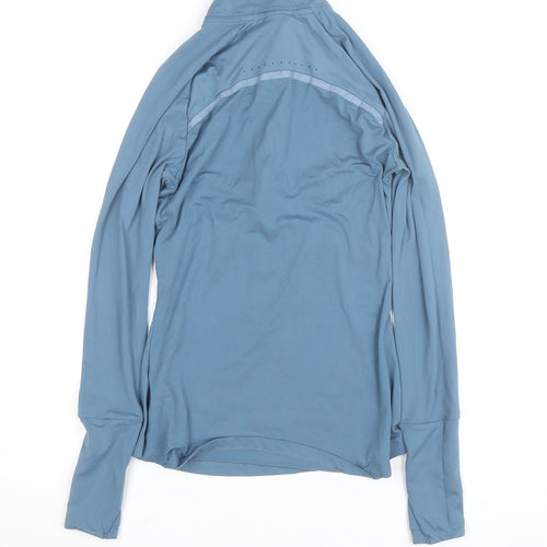 MP Women's Blue XS 1/2 Zip Lightweight Track Jacket