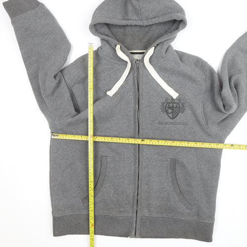 Paul Costelloe Men’s Grey Full Zip Hoodie Size L