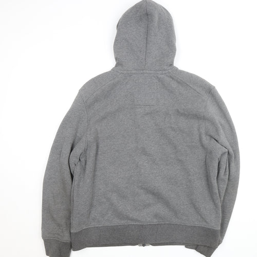 Paul Costelloe Men’s Grey Full Zip Hoodie Size L