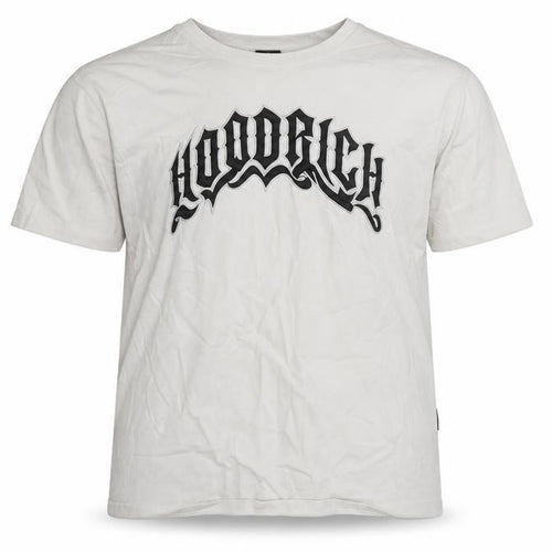 Hoodrich Men's White Graphic Logo T-Shirt Size L