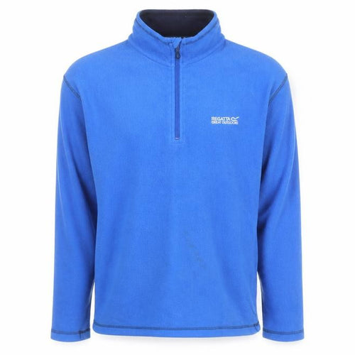 Regatta Men's Blue Fleece 1/2 Zip Outdoor Jacket Size L