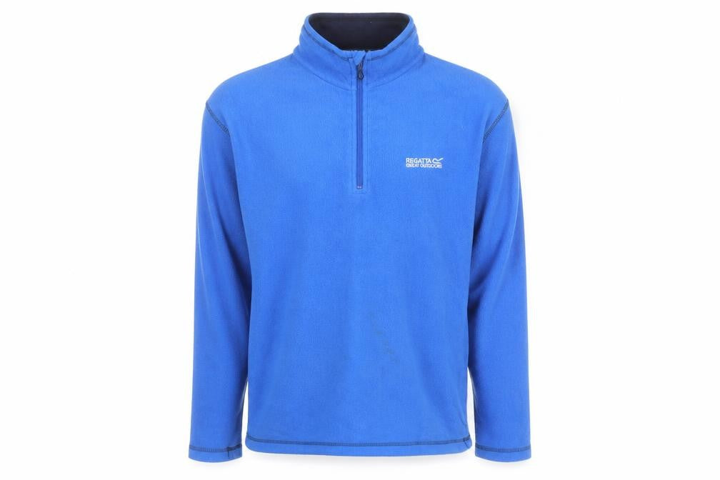 Regatta Men's Blue Fleece 1/2 Zip Outdoor Jacket Size L