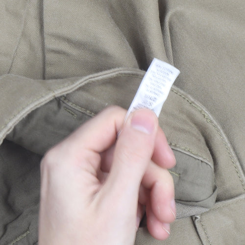 Dunnes Stores Men's Beige Chino Trousers 34W 29L Regular Fit