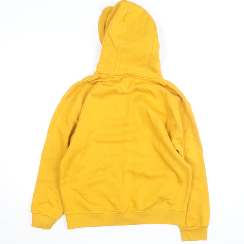 Next Boys Yellow Pullover Hoodie 12 Years Cotton Blend Sweatshirt