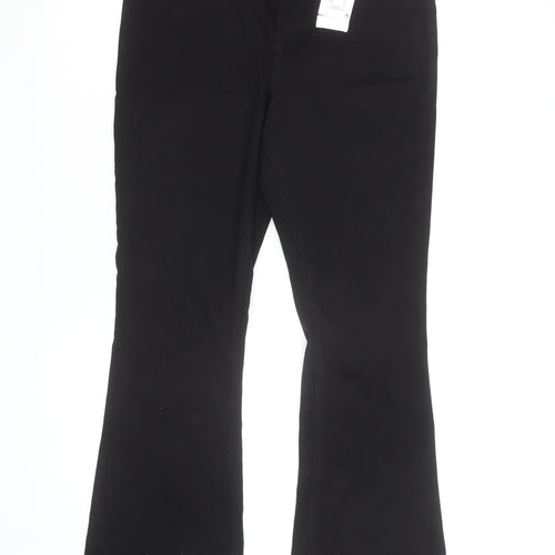 Primark Women’s Black Bootcut Stretch Denim Jeans Size 14