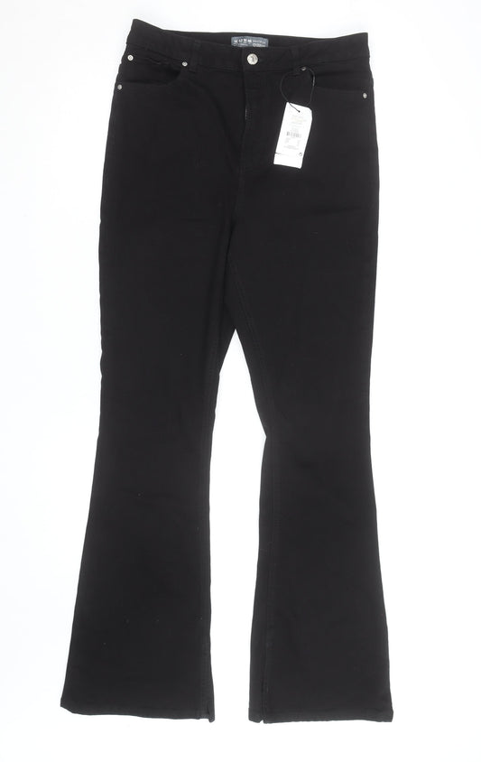 Primark Women’s Black Bootcut Stretch Denim Jeans Size 14