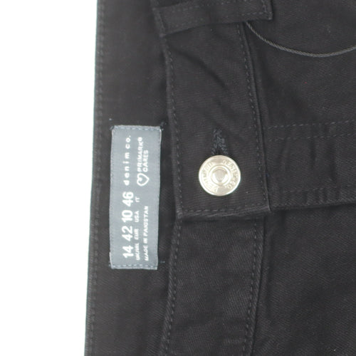 Primark Women’s Black Bootcut Stretch Denim Jeans Size 14