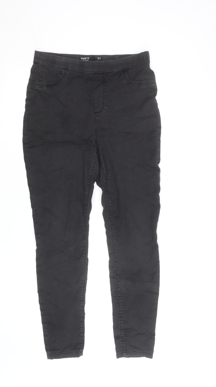 Junnes Stores Women’s Black Jegging Jeans Size 12 Slim Fit