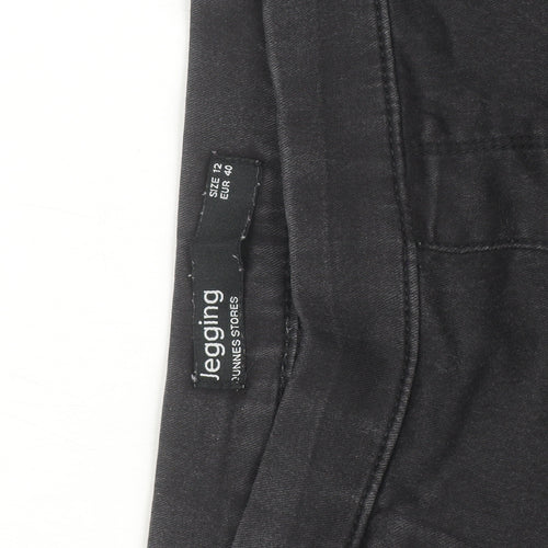 Junnes Stores Women’s Black Jegging Jeans Size 12 Slim Fit