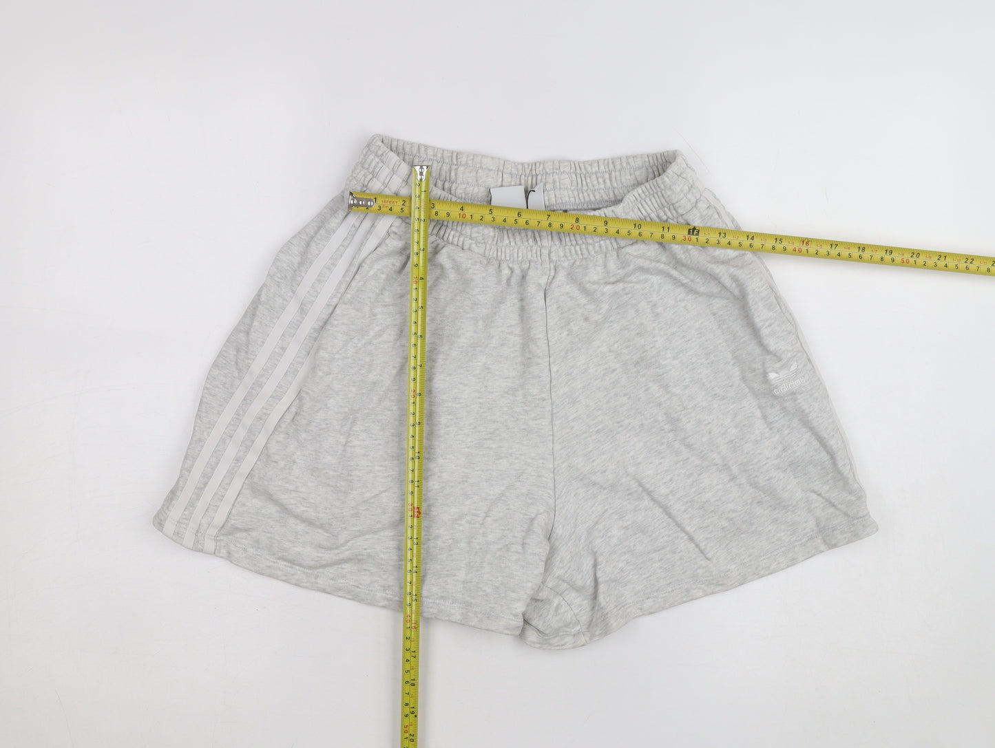 Adidas Womens Grey Size 16 Athletic Jersey Shorts