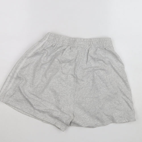 Adidas Womens Grey Size 16 Athletic Jersey Shorts