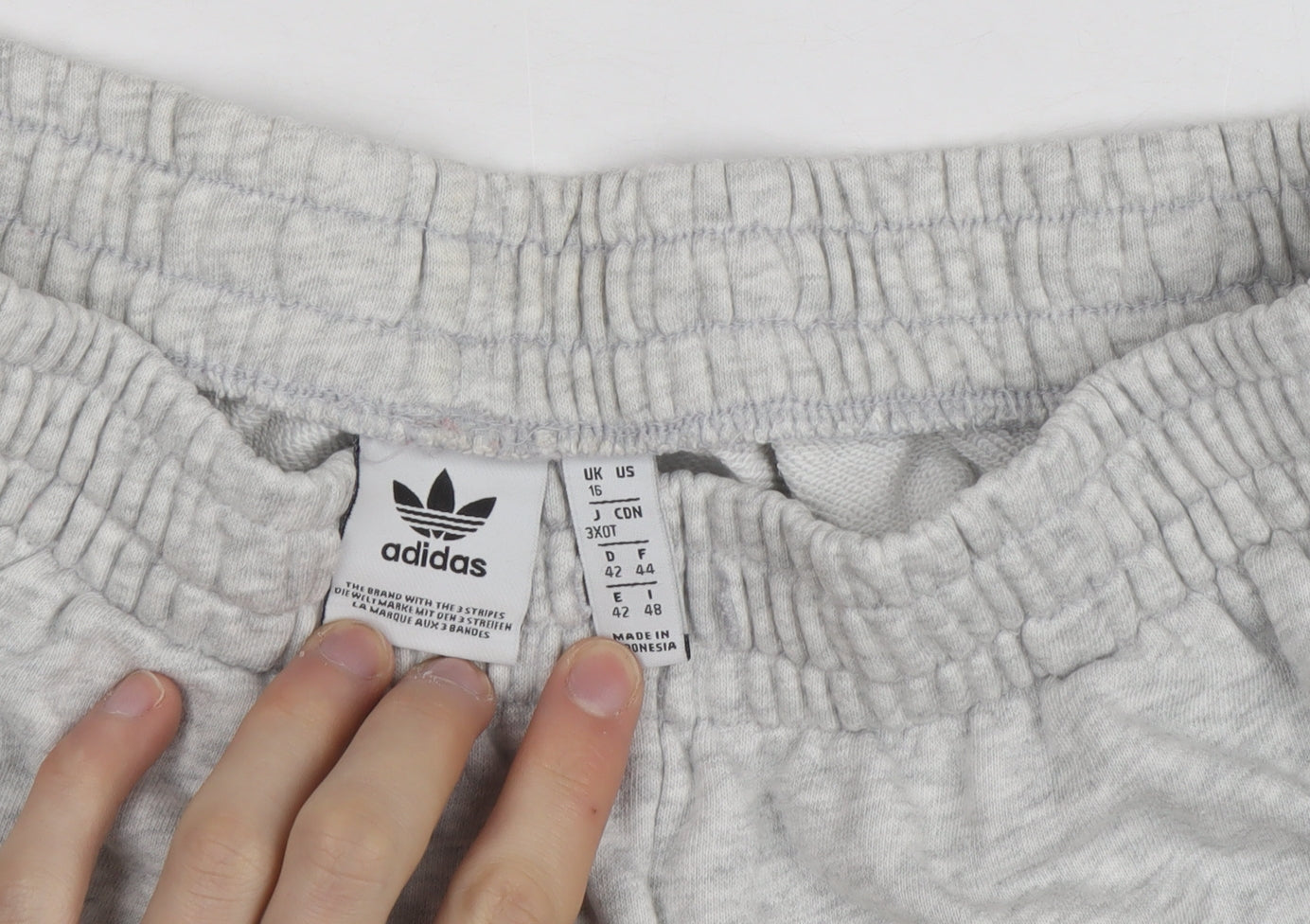 Adidas Womens Grey Size 16 Athletic Jersey Shorts