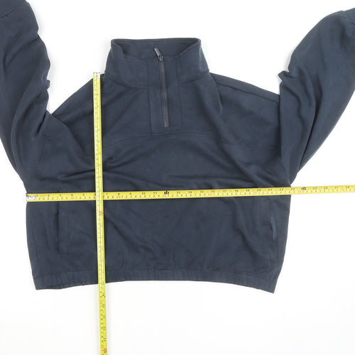 Dunnes Stores Womens Charcoal 1/4 Zip Activewear Jacket Size 16