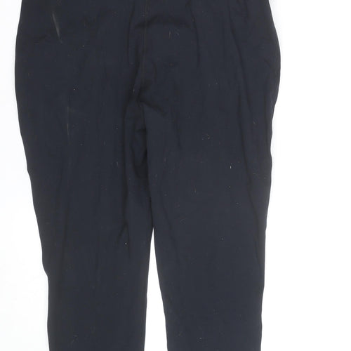 Crane Womens Black Capri Leggings XL Slim Fit Activewear