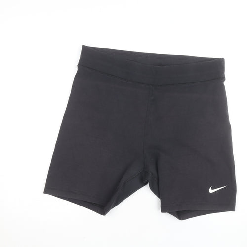 Nike Women's Black XL Biker Shorts Stretch Gym Activewear