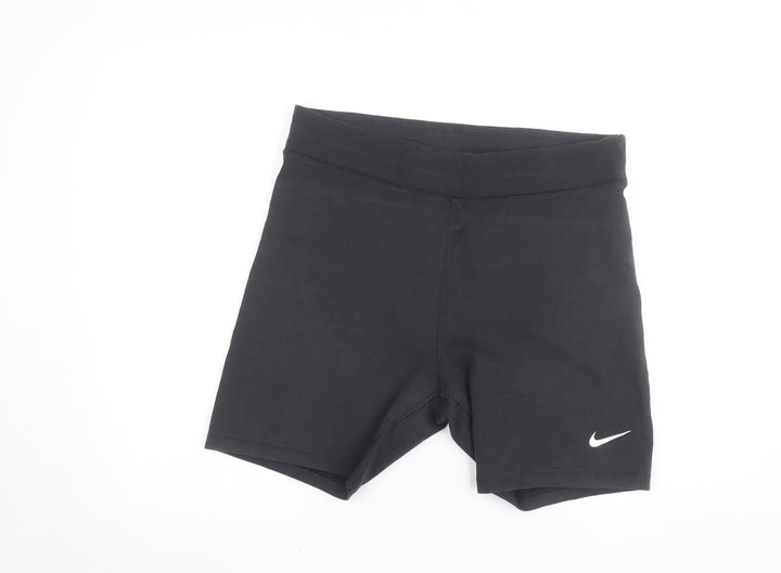 Nike Women's Black XL Biker Shorts Stretch Gym Activewear