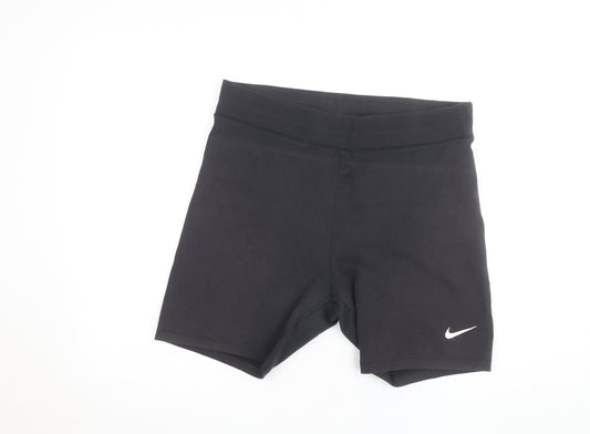 Nike Women's Black XL Biker Shorts Stretch Gym Activewear