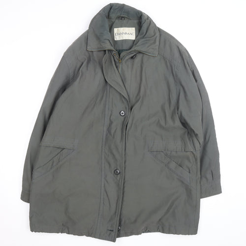 Dannimac Men's Grey 2XL Water Resistant Rain Coat Jacket
