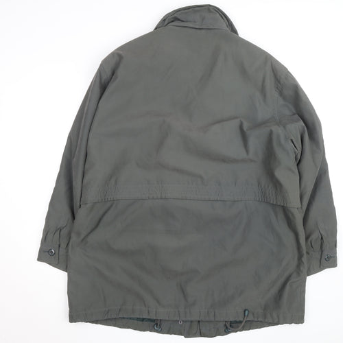 Dannimac Men's Grey 2XL Water Resistant Rain Coat Jacket