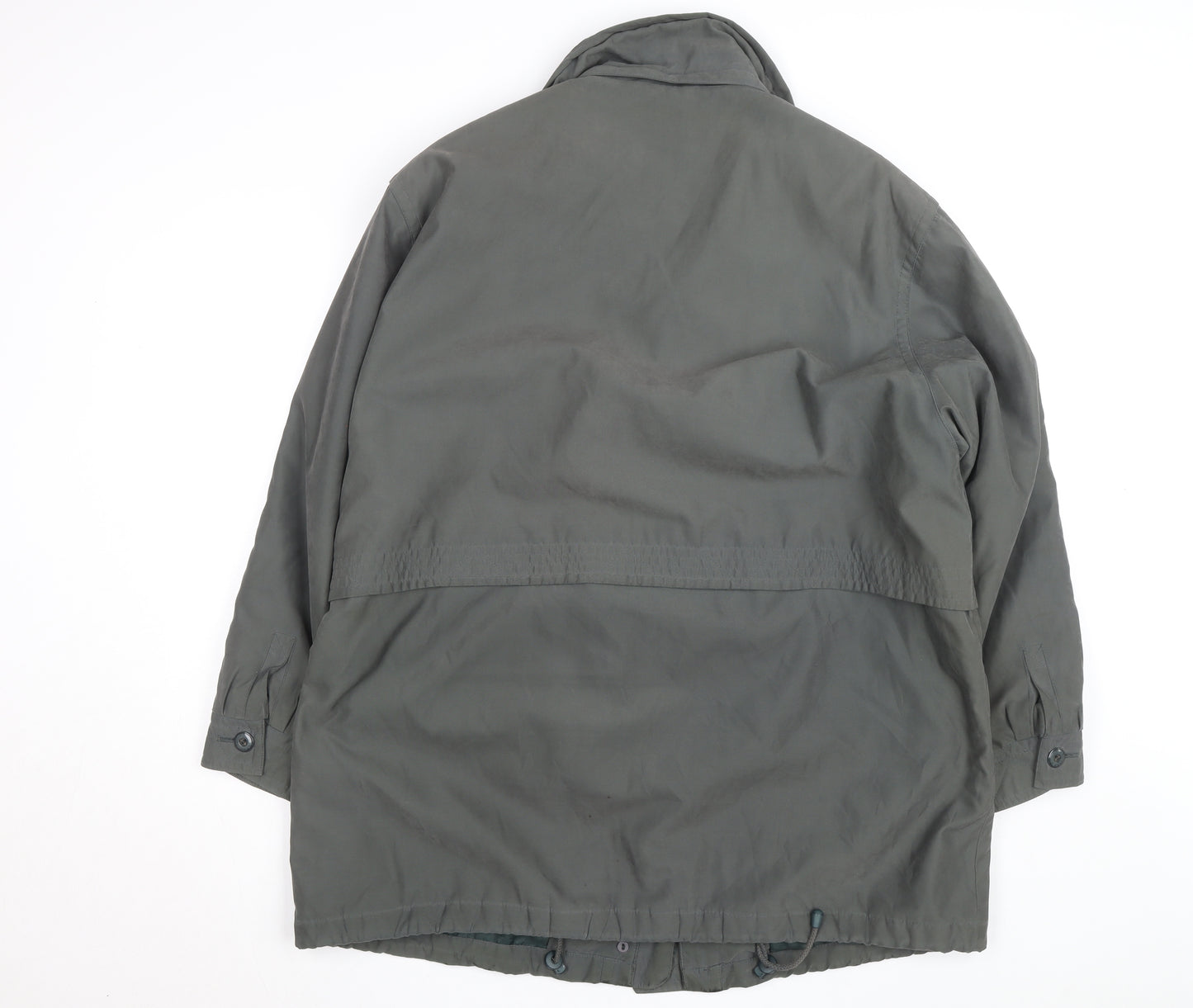 Dannimac Men's Grey 2XL Water Resistant Rain Coat Jacket