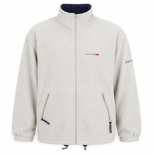 Trespass Men's Beige Fleece Technical Full Zip Jacket Size L