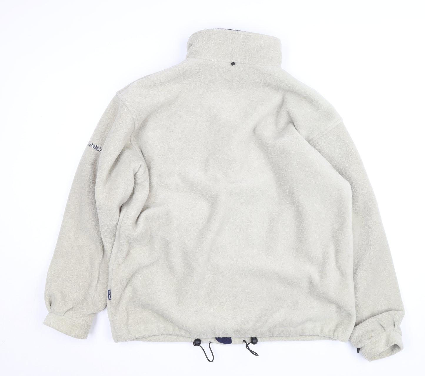 Trespass Men's Beige Fleece Technical Full Zip Jacket Size L