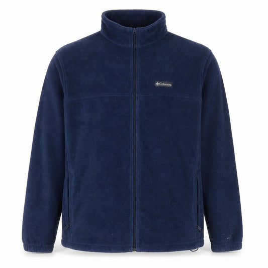 Columbia Men's Blue 2XL Fleece Full Zip Basic Jacket