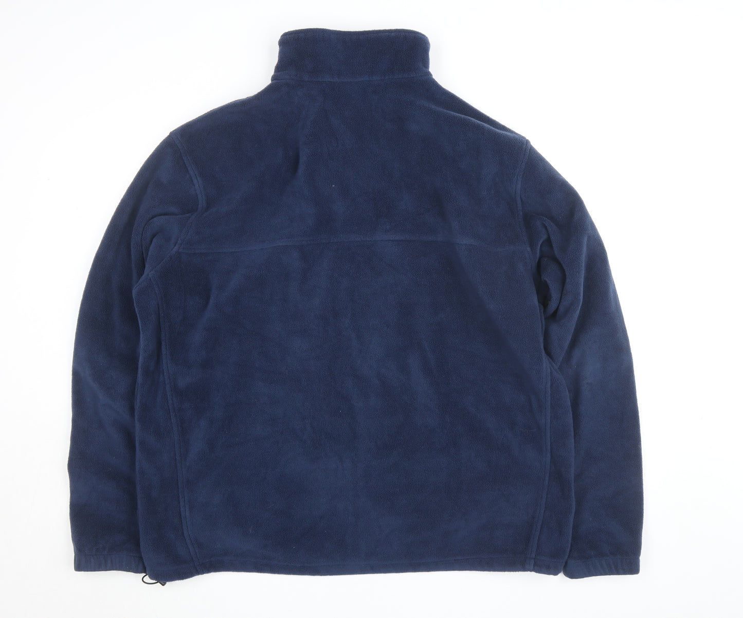 Columbia Men's Blue 2XL Fleece Full Zip Basic Jacket