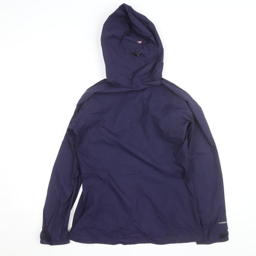 Berghaus Women Purple Waterproof Hooded Outdoor Jacket UK 10