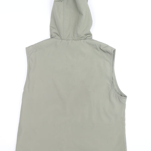Carraig Donn Women’s Green Hooded Full Zip Waistcoat Size M