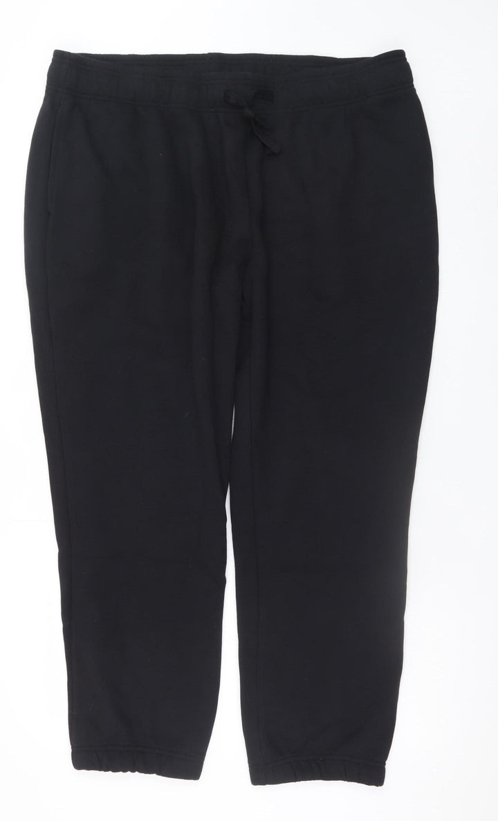 Dunnes Stores Men's Black 3XL Fleece Sweatpants Trousers