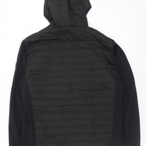 Jack & Jones Men's Black M Hooded Puffer Jacket