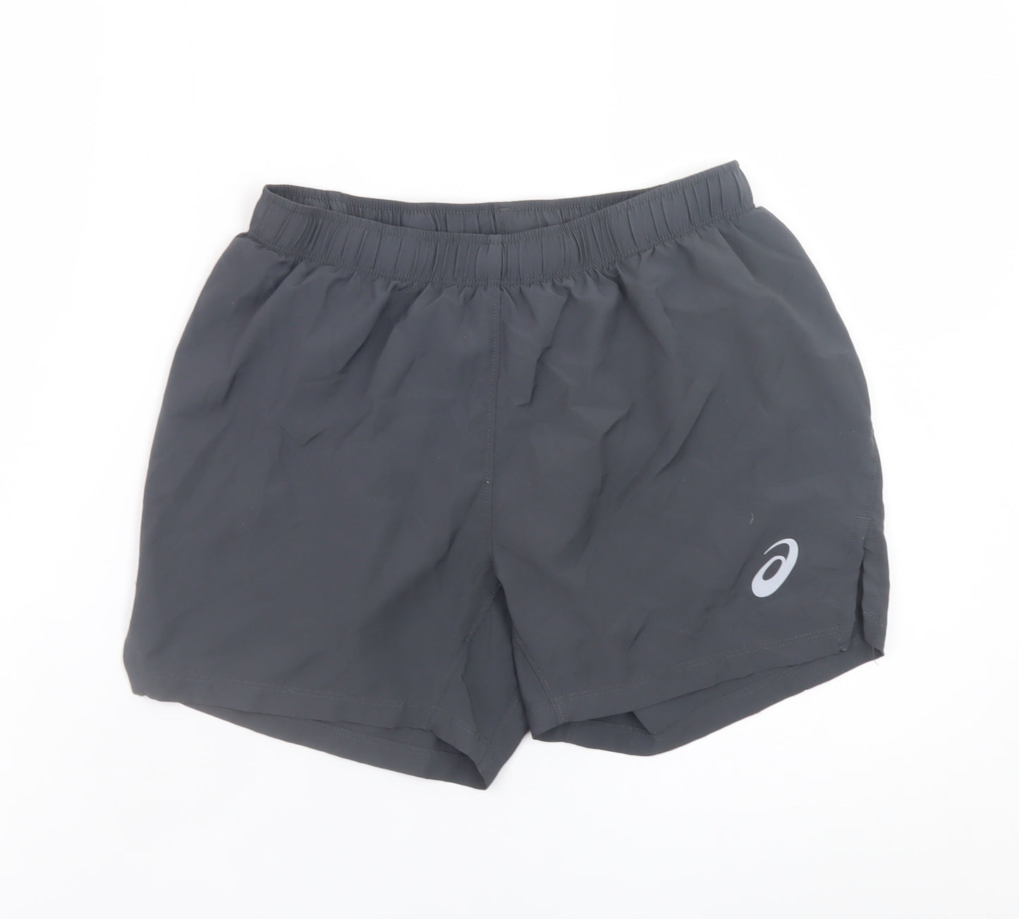 ASICS Womens Black Small Athletic Running Shorts Lightweight