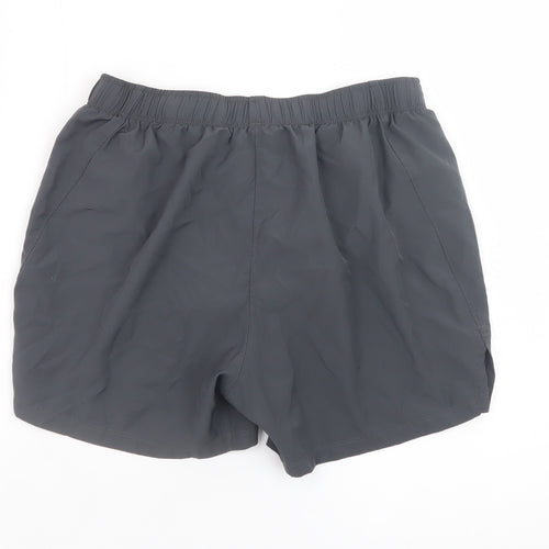 ASICS Womens Black Small Athletic Running Shorts Lightweight