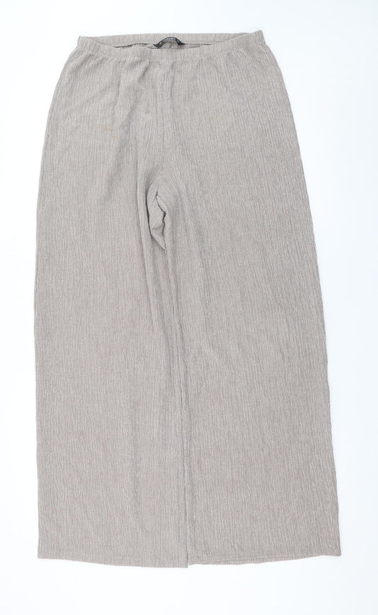 Dunnes Stores Women’s Beige Wide-Leg Trousers M