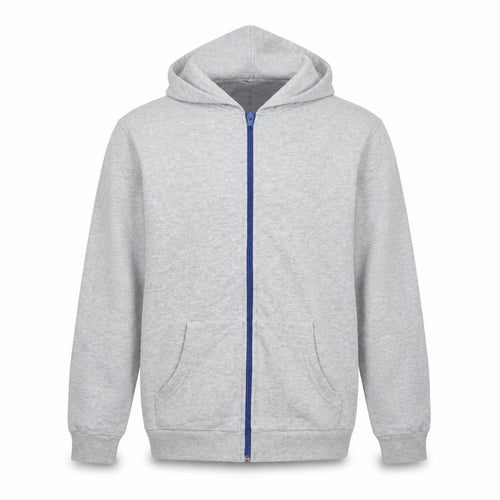 The Spitalfields Shirt Co. Men's Grey Full Zip Hoodie Size M