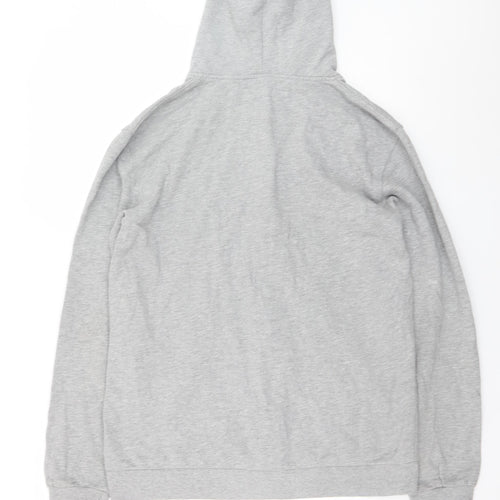 The Spitalfields Shirt Co. Men's Grey Full Zip Hoodie Size M