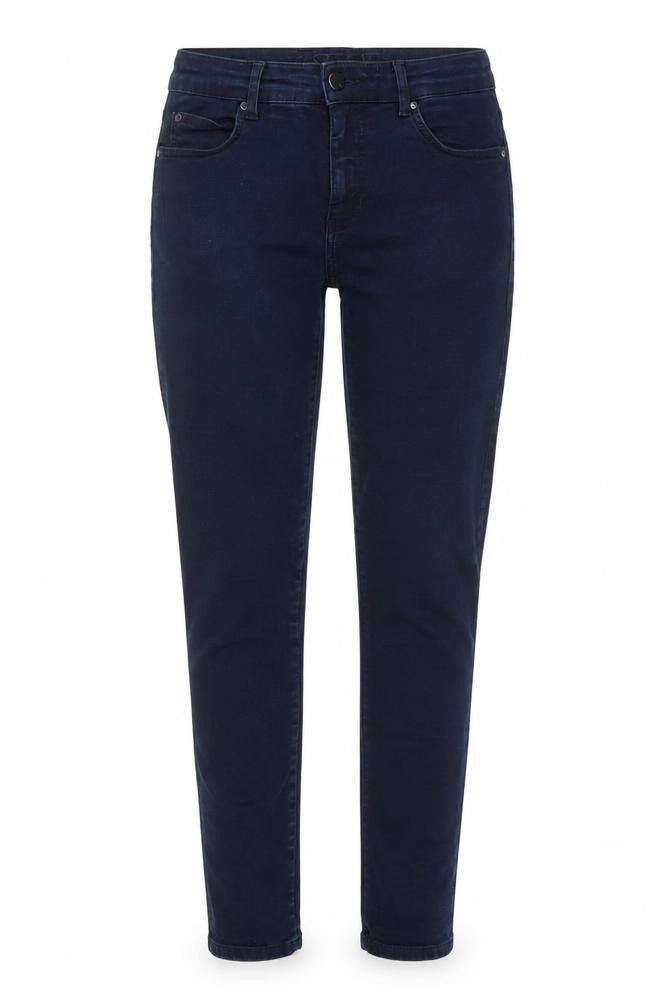 Front view of C.RO Magic Fit Women's Blue Skinny Jeans, size 12