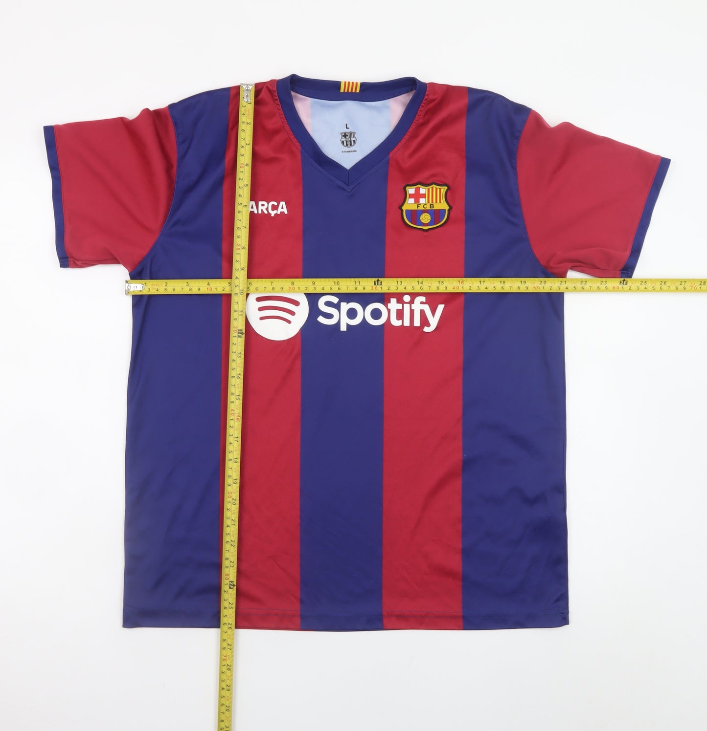 FC Barcelona Men's Multicoloured L Sports Football T-Shirt