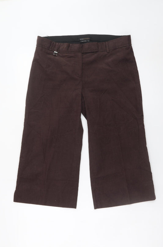 BCBGMAXAZRIA Women Brown Bermuda Corduroy Shorts Size 10