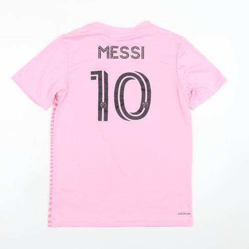 Adidas Unisex Adults Pink Miami Jersey T-Shirt M Regular Fit