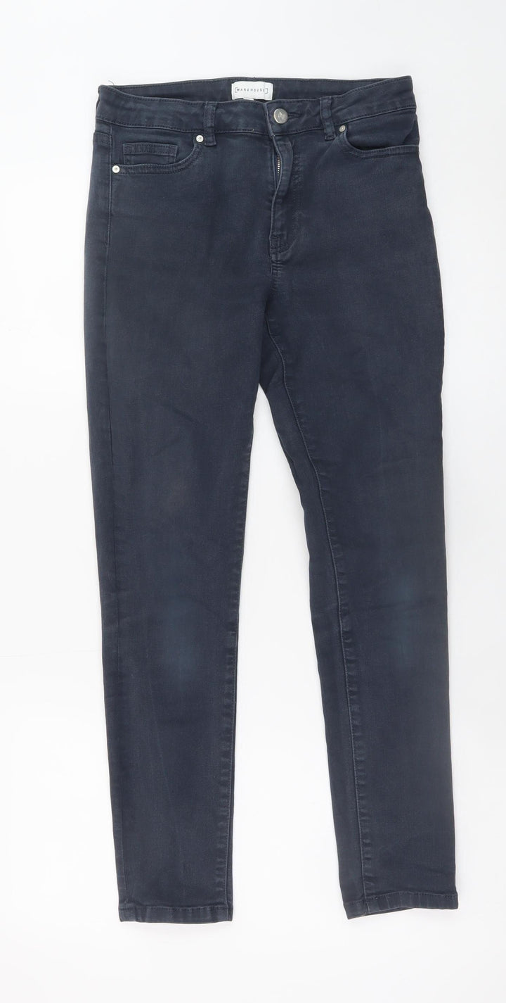 Warehouse Women’s Black Skinny Stretch Jeans UK 10