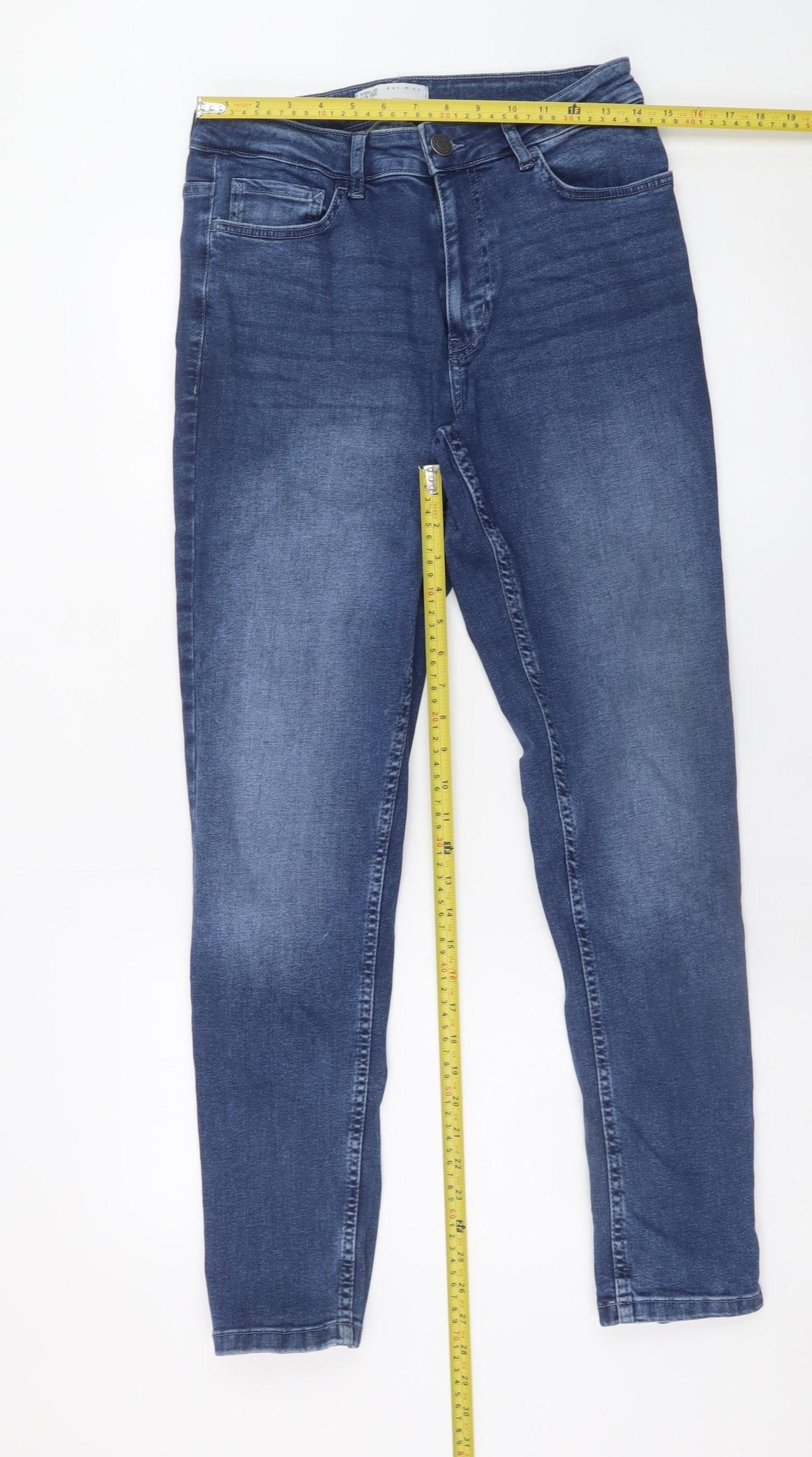 Denim Co. Men's Blue Skinny Fit Jeans W30 L30