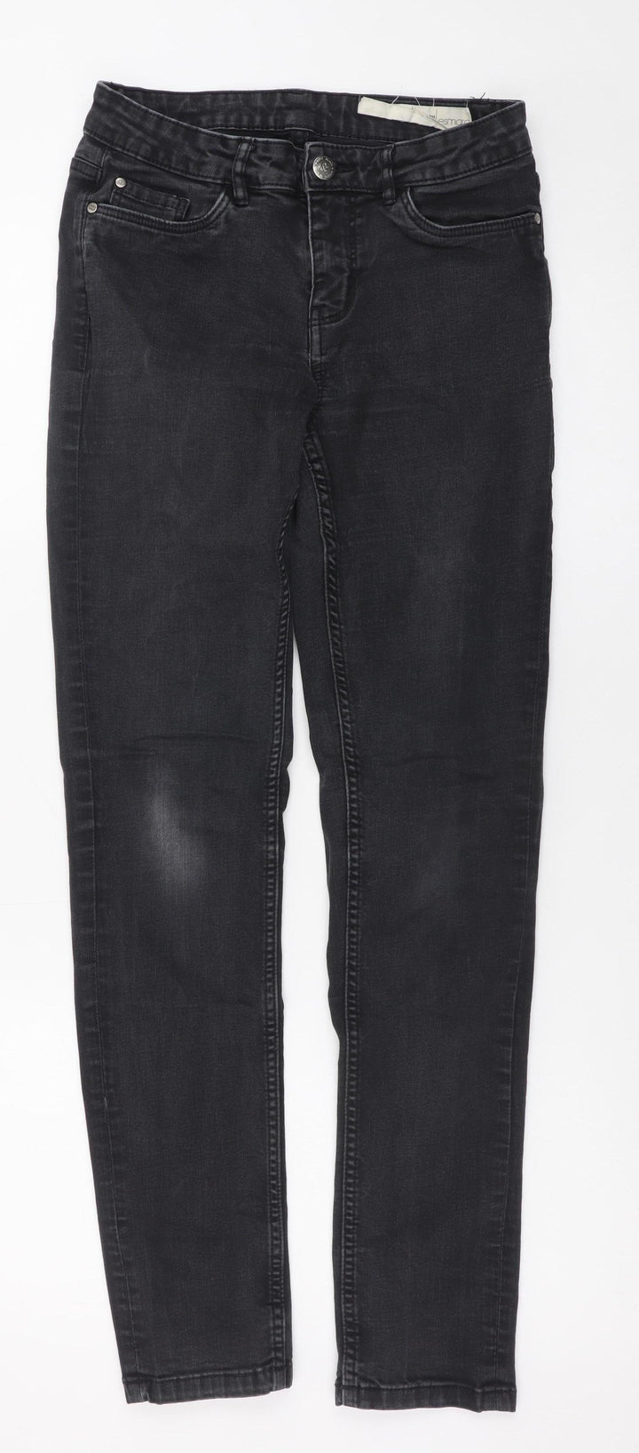 Esmara Women’s Black Skinny Mid Rise Jeans Size 10 Regular Fit