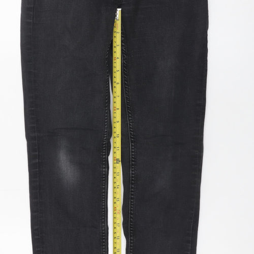 Esmara Women’s Black Skinny Mid Rise Jeans Size 10 Regular Fit