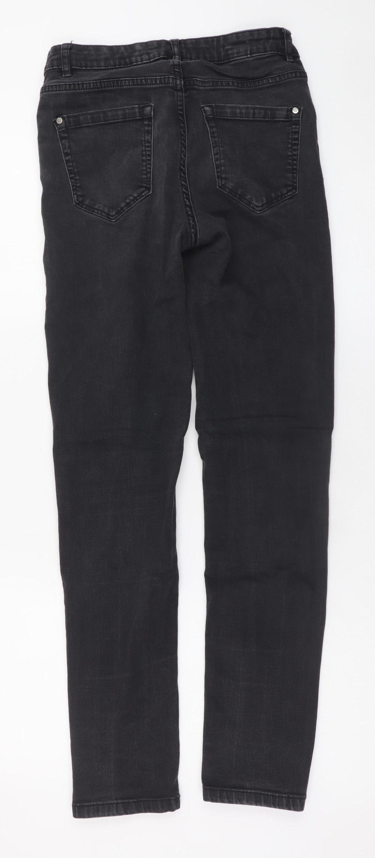Esmara Women’s Black Skinny Mid Rise Jeans Size 10 Regular Fit