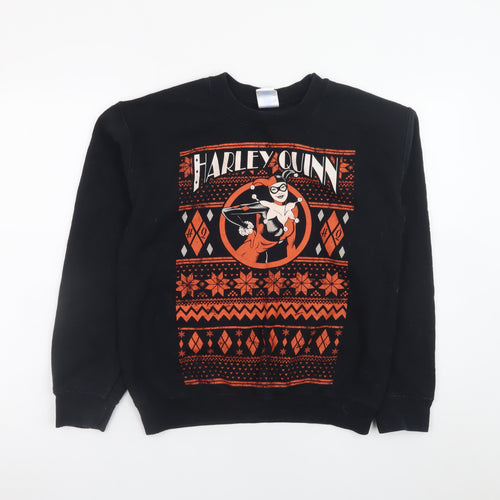 DC Comics Originals Women Black Harley Quinn Sweatshirt Small