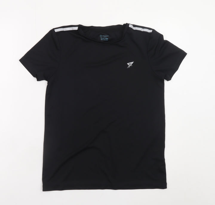 Primark Teens Black Short Sleeve Active T-Shirt 158cm