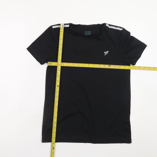 Primark Teens Black Short Sleeve Active T-Shirt 158cm