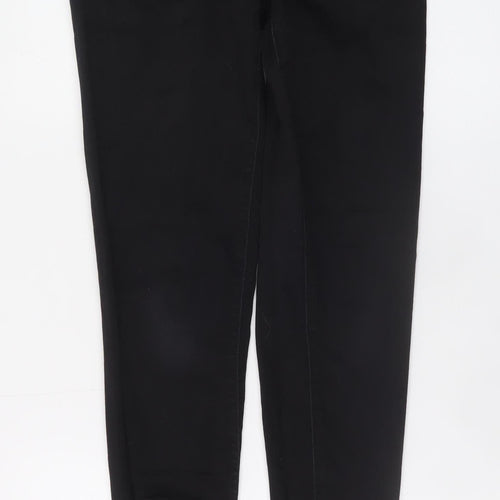 Esmara Women’s Black Super Skinny Jeans Size 12 Mid Rise Ankle Zip